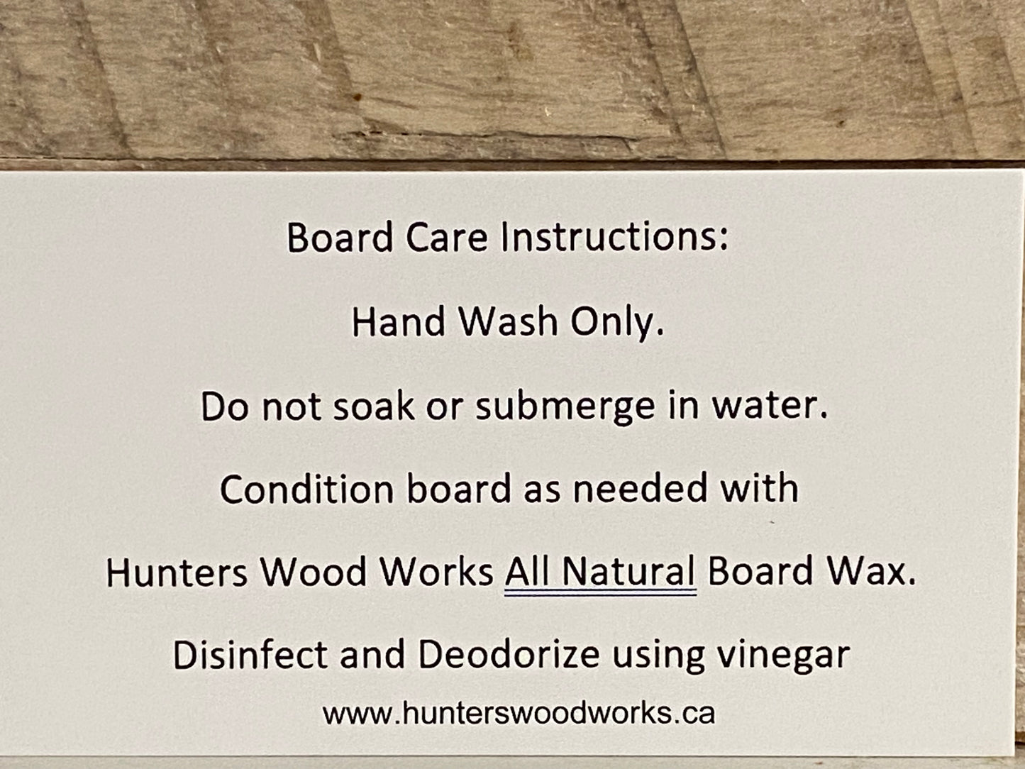 River Serving Board- White Glaze