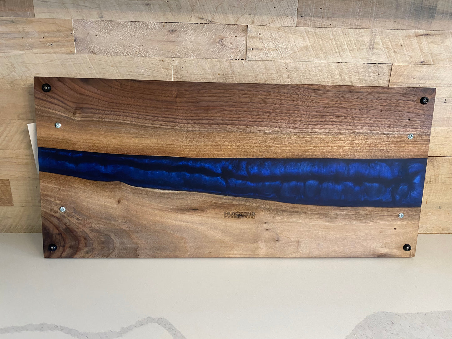 River Serving Board- Midnight Sky