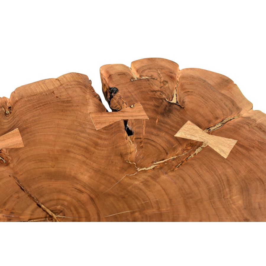 Acacia Coffee Table in Natural and Black