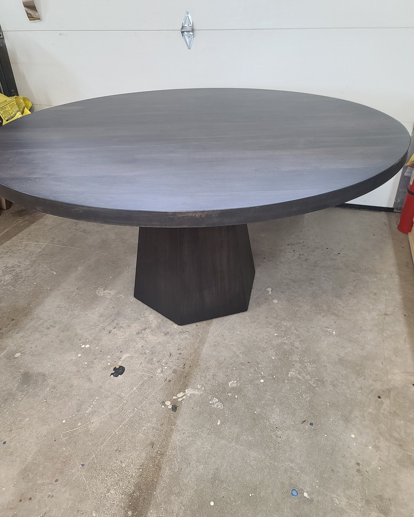 Hexagon Base Round Table