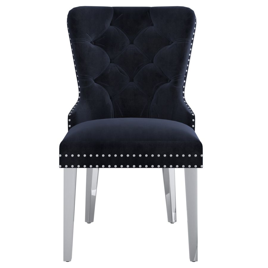 Black Hollis Chair- Sets of 2