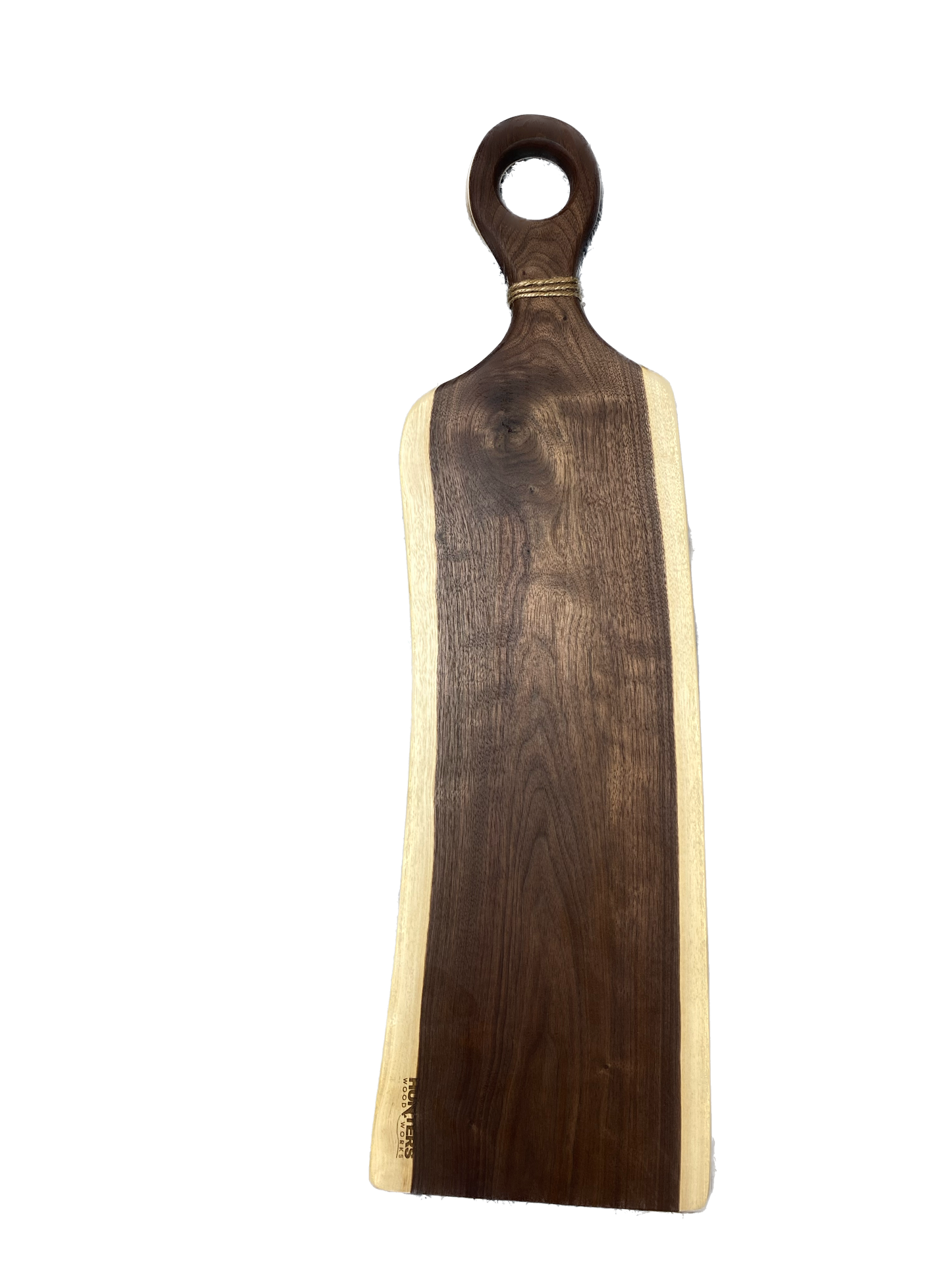 Maple Leaf Black Walnut Charcuterie Board #212