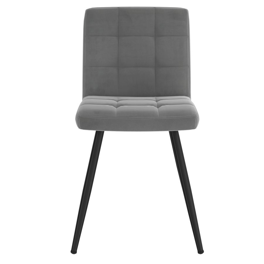 Suzette Side Chair in Grey- Sets of 2
