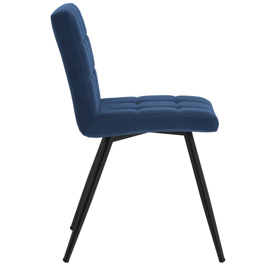 Suzette Side Chair in Blue- Sets of 2