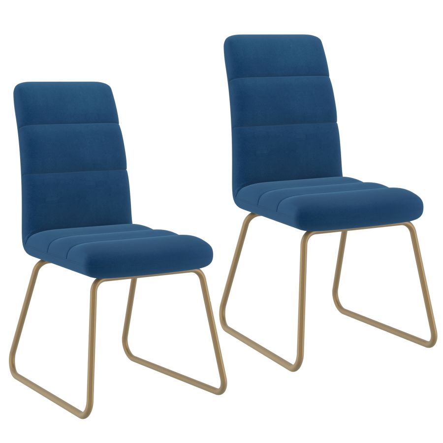 Livia Side Chair Blue- Sets of 2