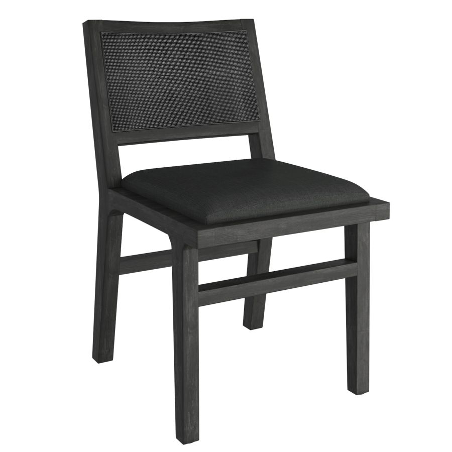 Clive Side Chair Charcoal- Sets of 2