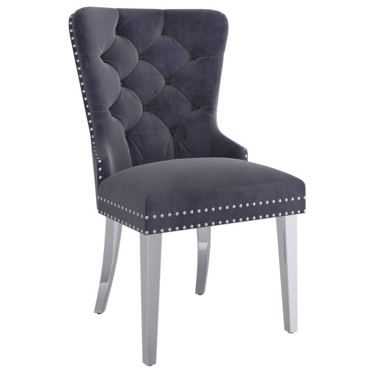 Grey Hollis Chair- Sets of 2
