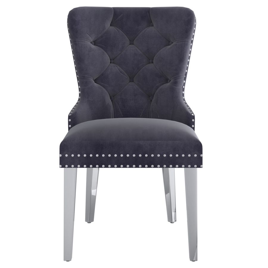 Grey Hollis Chair- Sets of 2