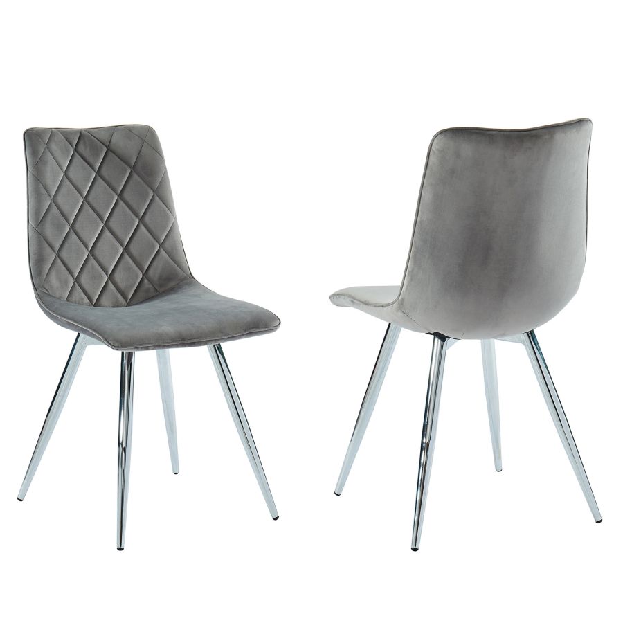 Marlo Side Chair Grey- Sets of 2