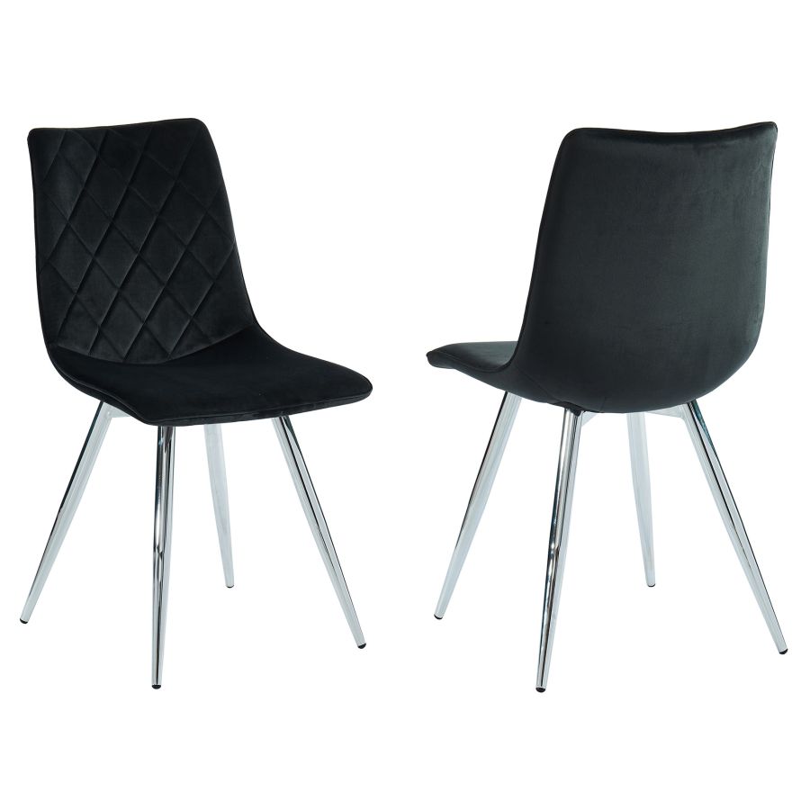 Marlo Side Chair Black- Sets of 2