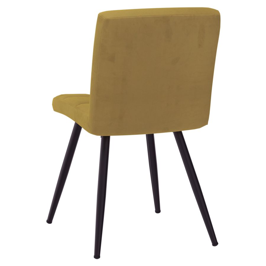 Suzette Side Chair in Mustard- Sets of 2