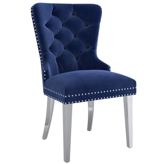 Navy Hollis Chair- Sets of 2