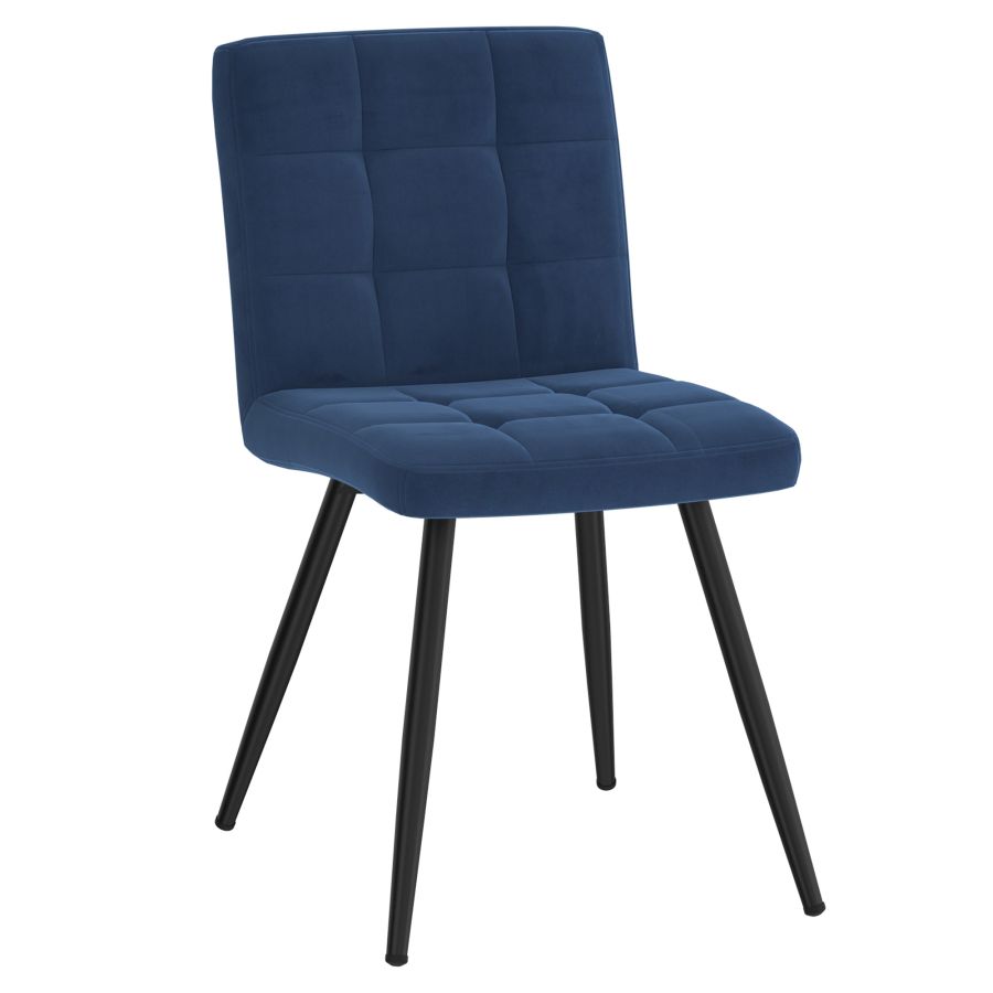 Suzette Side Chair in Blue- Sets of 2